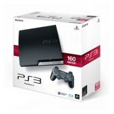 Console Sony Playstation 3 Slim com HD de 160GB