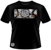 Camiseta Sleeping Dog (Preta/Branca)