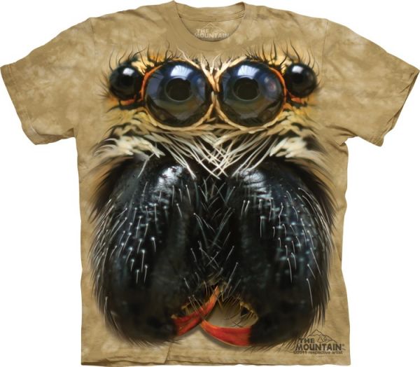 Camiseta - Jumping Spider Face 100% Algodão