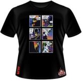 Camiseta  Comic Batman (Preta/Branca)