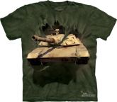 Camiseta - M1 Abrams Tank Breakthru 100% Algodão