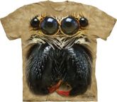 Camiseta - Jumping Spider Face 100% Algodão
